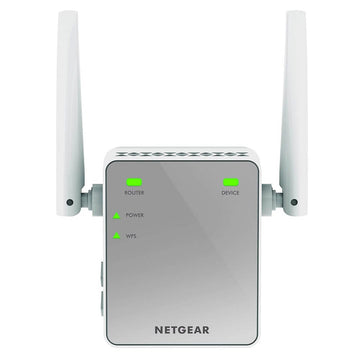 NETGEAR N300 WiFi Range Extender / Repeater Signal Booster up to 300 Mbps Covers up to 600 sq.ft & 10 devices - Imported from UK